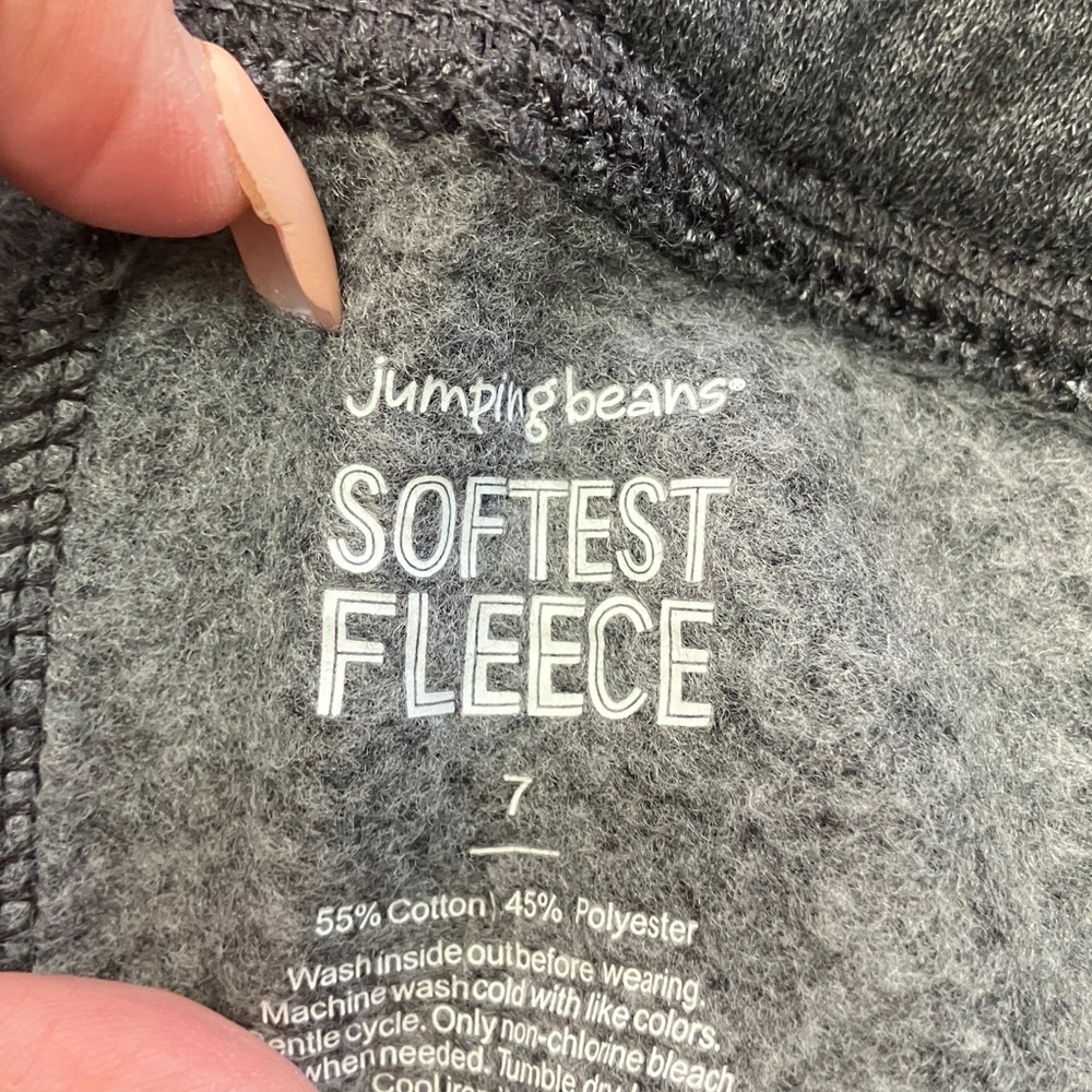 Jumping Beans Charcoal Grey Kids‎ Joggers size 7 - Picture 2 of 4